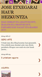 Mobile Screenshot of etxegaraihaurhezkuntza.blogspot.com
