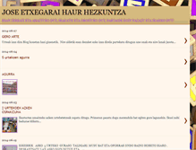 Tablet Screenshot of etxegaraihaurhezkuntza.blogspot.com