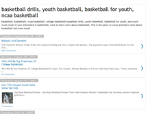 Tablet Screenshot of basketballdrills.blogspot.com
