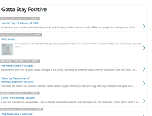 Tablet Screenshot of gottastaypositive.blogspot.com