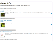 Tablet Screenshot of dofus-ayuda.blogspot.com