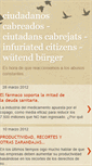 Mobile Screenshot of ciudadanoscabreados.blogspot.com