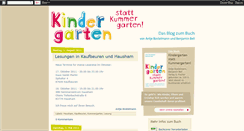 Desktop Screenshot of kummergarten.blogspot.com