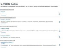 Tablet Screenshot of lamaletamagica.blogspot.com