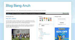 Desktop Screenshot of bang-anuh.blogspot.com