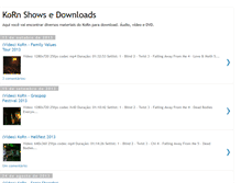 Tablet Screenshot of korn-downloads.blogspot.com