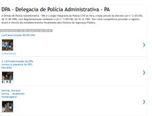 Tablet Screenshot of dpapoliciacivilpa.blogspot.com