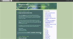 Desktop Screenshot of botanicus.blogspot.com