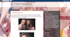 Desktop Screenshot of jencarterphotog.blogspot.com