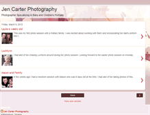 Tablet Screenshot of jencarterphotog.blogspot.com