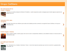 Tablet Screenshot of grupoceltibero.blogspot.com