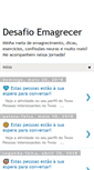 Mobile Screenshot of desafioemagrecer.blogspot.com