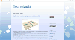 Desktop Screenshot of newscientist1.blogspot.com