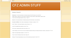 Desktop Screenshot of cfztesting.blogspot.com