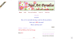 Desktop Screenshot of nailartparadise.blogspot.com