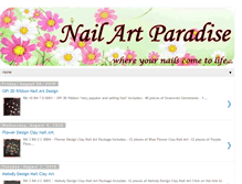 Tablet Screenshot of nailartparadise.blogspot.com