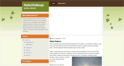 Desktop Screenshot of matkavinkkaaja.blogspot.com