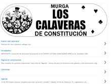 Tablet Screenshot of murgaloscalaveras.blogspot.com