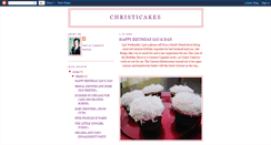 Desktop Screenshot of christi-cakes.blogspot.com