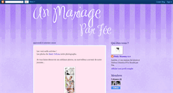 Desktop Screenshot of mariageparfee.blogspot.com