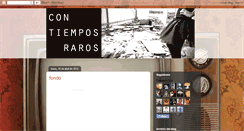 Desktop Screenshot of contiemposraros.blogspot.com