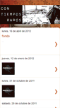 Mobile Screenshot of contiemposraros.blogspot.com