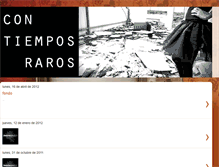 Tablet Screenshot of contiemposraros.blogspot.com