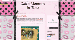 Desktop Screenshot of gailsmomentsintime.blogspot.com
