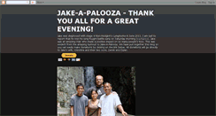 Desktop Screenshot of jakeapalooza.blogspot.com