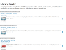Tablet Screenshot of librarygarden.blogspot.com