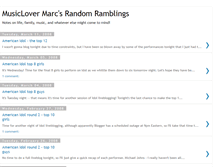 Tablet Screenshot of musiclovermarc.blogspot.com