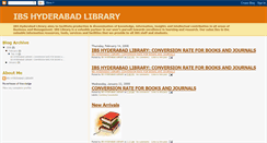 Desktop Screenshot of ibshydlibrary.blogspot.com