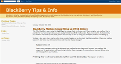 Desktop Screenshot of blackberry-tips.blogspot.com