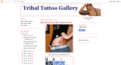 Desktop Screenshot of besttribaltattoogallery.blogspot.com