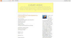 Desktop Screenshot of canaryclub.blogspot.com