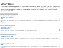 Tablet Screenshot of canaryclub.blogspot.com