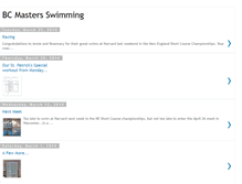 Tablet Screenshot of bcmastersswimming.blogspot.com