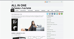Desktop Screenshot of all-in-one-downloder.blogspot.com