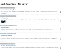 Tablet Screenshot of funkhouserformayor.blogspot.com