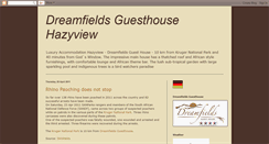 Desktop Screenshot of dreamfieldsguesthouse-hazyview.blogspot.com