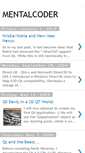 Mobile Screenshot of mentalcoders.blogspot.com