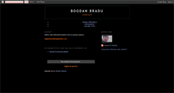 Desktop Screenshot of contactbogdanbradu.blogspot.com