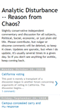 Mobile Screenshot of analyticdisturbance.blogspot.com