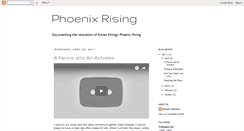 Desktop Screenshot of phoenixrisingphilly.blogspot.com