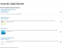 Tablet Screenshot of plandecapacitacion.blogspot.com