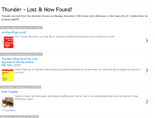 Tablet Screenshot of findthunder.blogspot.com
