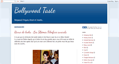 Desktop Screenshot of bollywoodtaste.blogspot.com