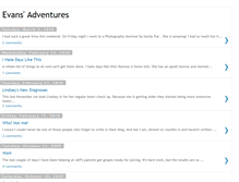 Tablet Screenshot of evans-adventures.blogspot.com