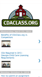 Mobile Screenshot of cdaclassdotorg.blogspot.com