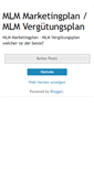 Mobile Screenshot of mlmmarketingplan.blogspot.com
